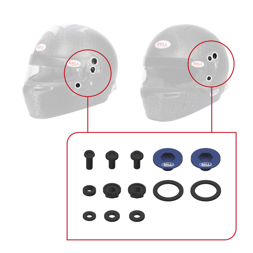 BELL 2020071 SV (SE06) Pivot kit & Screws, black Photo-10