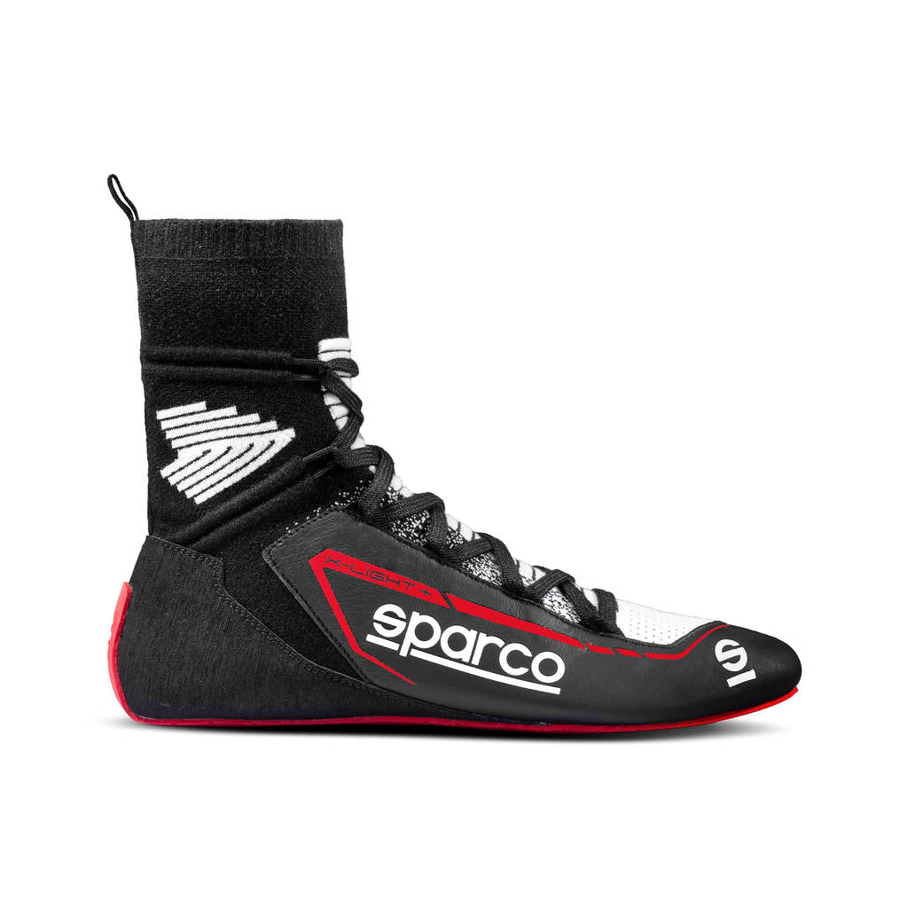 SPARCO 00127846NRRS X-LIGHT+ Racing shoes, FIA 8856-2018, black/red, size 46 Photo-0