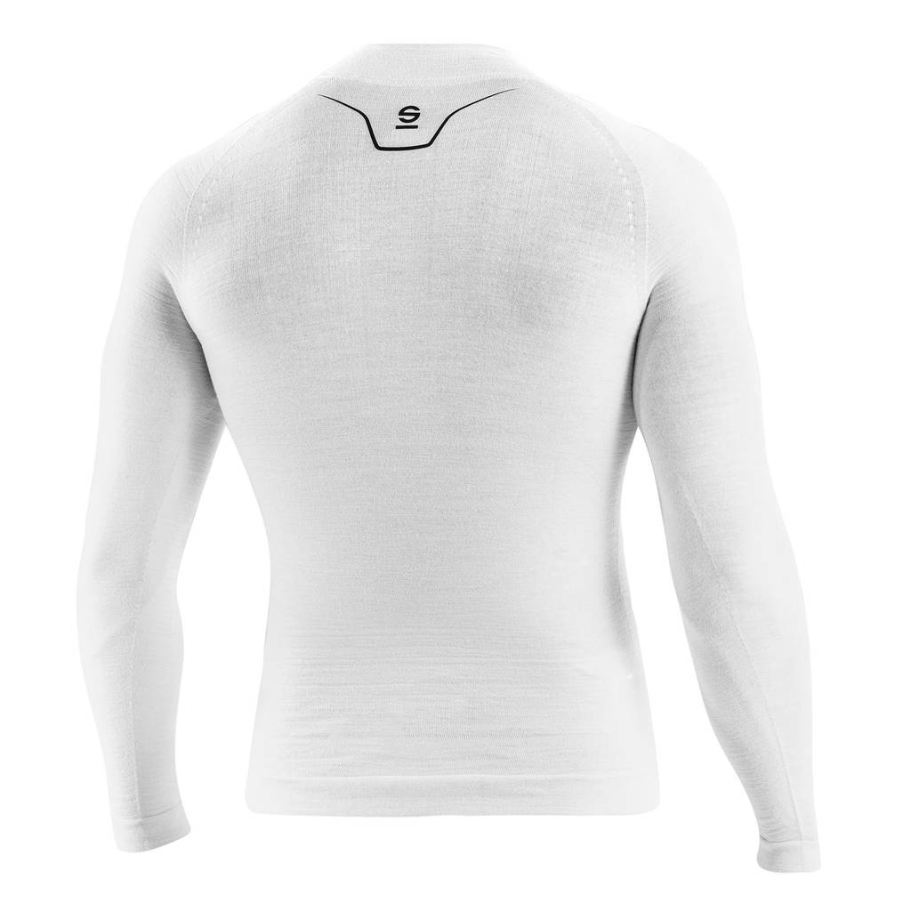 SPARCO 001789MBO1S Racing Top underwear RW-11 EVO, FIA 8856-2018, white, size S Photo-1