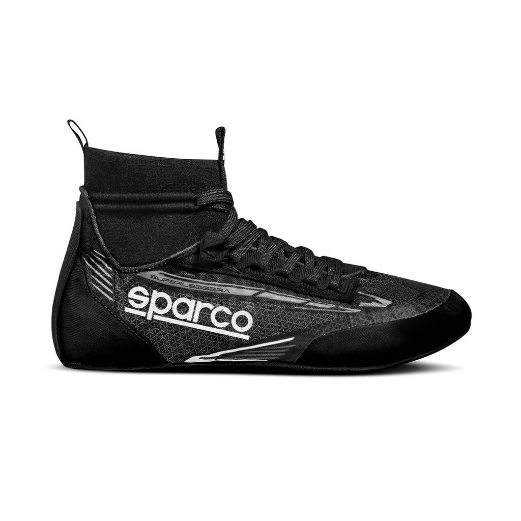 SPARCO 0012A347NRBI SUPERLEGGERA (Fabric) Racing shoes, FIA 8856/2018, black/white, size 47 Photo-0