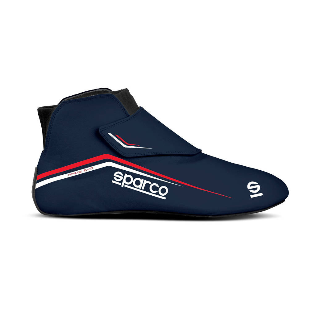 SPARCO 00129739BMRS PRIME EVO Racing shoes, FIA 8856-2018, navy blue/red, size 39 Photo-0