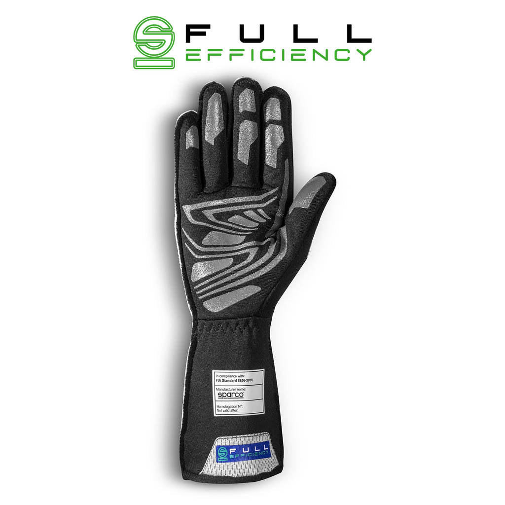 SPARCO 00136509NRVF FUTURA Racing gloves, FIA 8856-2018, black/green, size 9 Photo-1