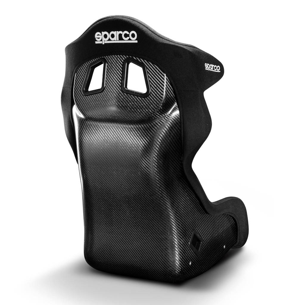 SPARCO 008019ZNR CIRCUIT II CARBON (size L) Racing seat, FIA 8855-1999, black Photo-3