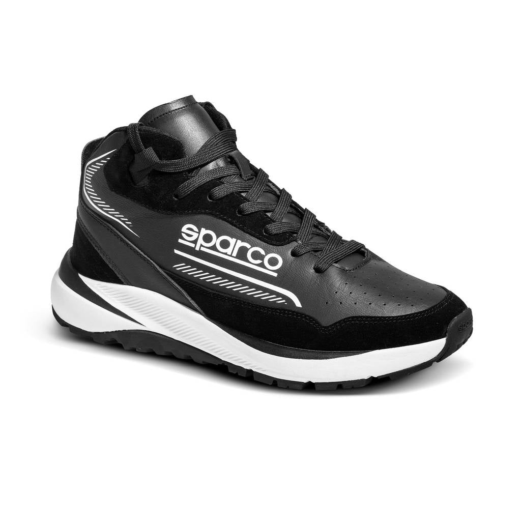 SPARCO 0012A645NRBI FAST Mechanic shoes, FIA+SFI, black/white, size 45 Photo-0