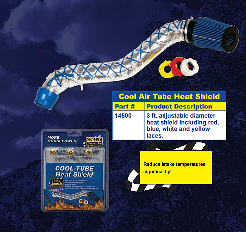 THERMO-TEC 14500 Cool-Air Tube Heat Shield 2 1/2" to 3 1/2" x 36" Photo-0