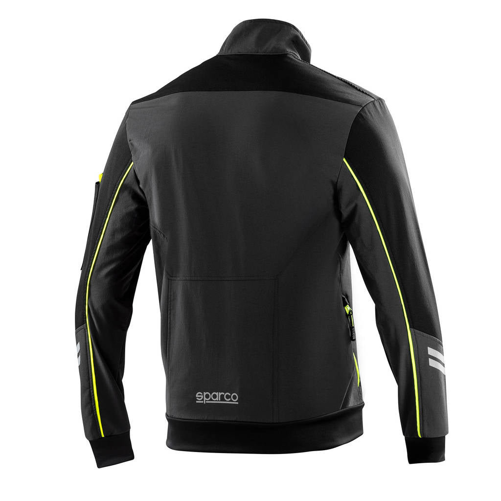 SPARCO 02413GSGF4XL TECH Light-shell, grey/yellow fluo, size XL Photo-1