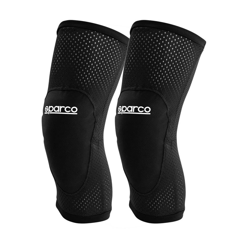 SPARCO 001541KNR3L Knee pads for karting, black, size L Photo-0