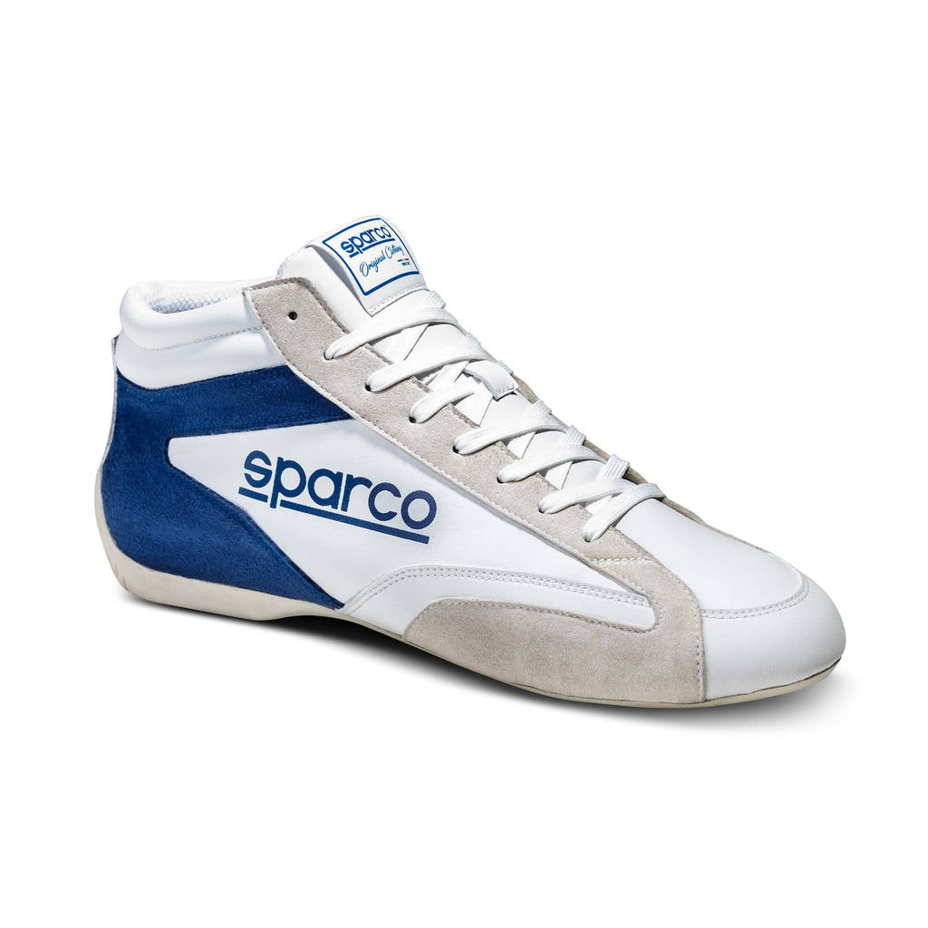 SPARCO 0012A843BIBM S-DRIVE MID Shoes, white/navy blue, size 43 Photo-0