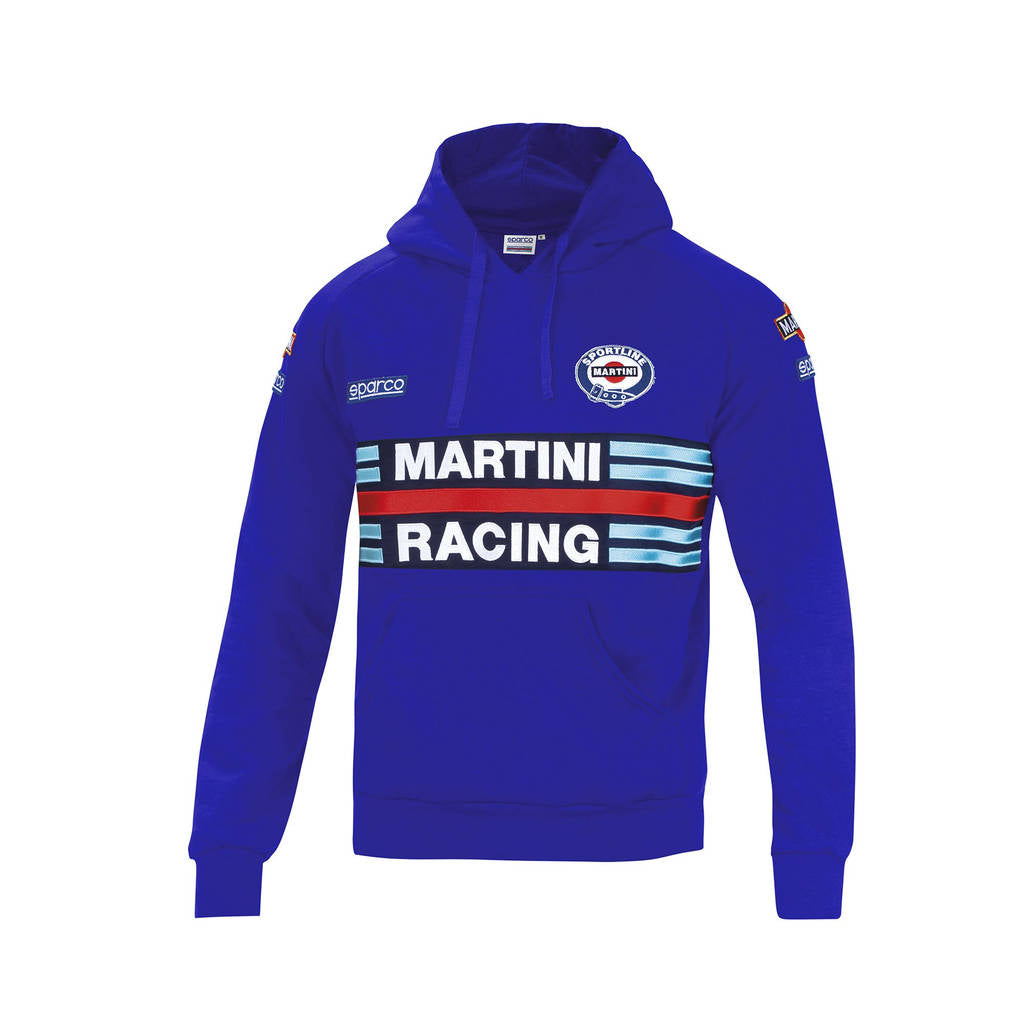 SPARCO 01279MRAZ1S HOODIE MARTINI RACING, blue, size S Photo-0