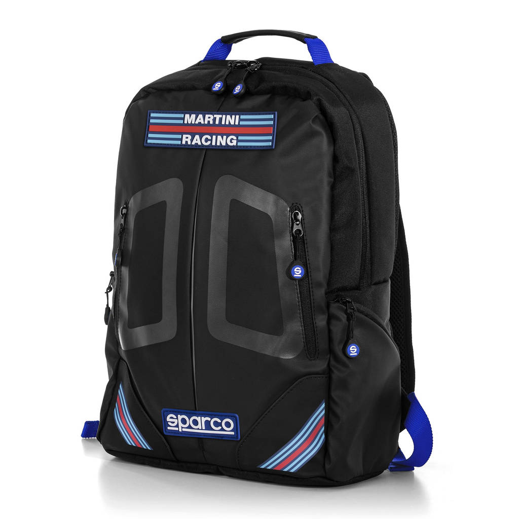 SPARCO 0164401MRAZ Stage MARTINI RACING MY23 Backpack, blue Photo-0