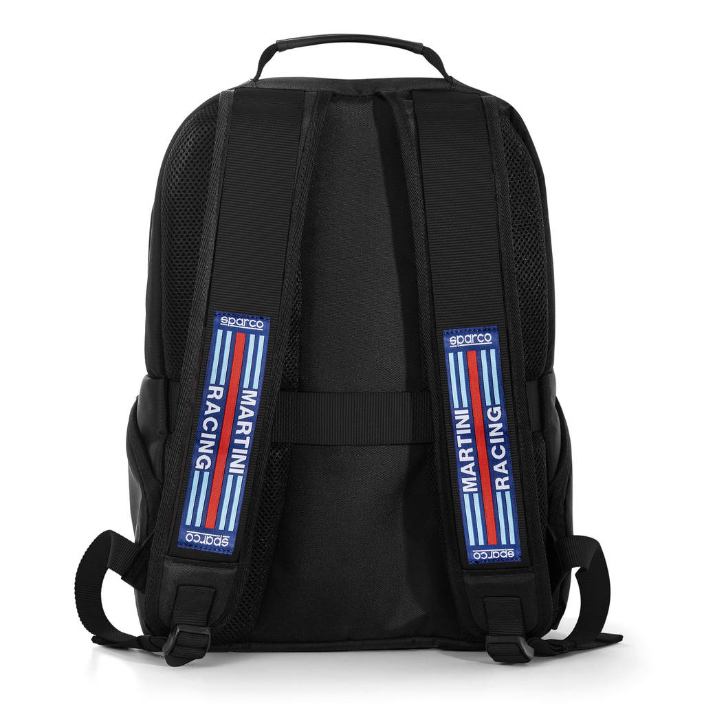 SPARCO 0164401MRNR Stage MARTINI RACING MY23 Backpack, black Photo-1