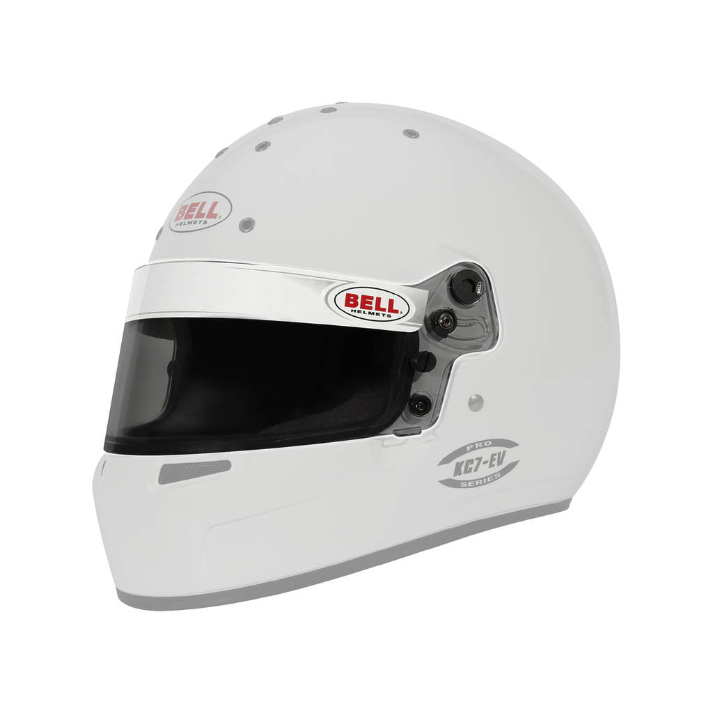 BELL 2010355 Visor SE07EV DSAF for KC7-EV helmet, 2 mm, smoke ML, Red Photo-0