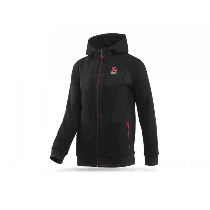 AKRAPOVIC 802054 Zip Hoodie Corpo Black Men XS Photo-0