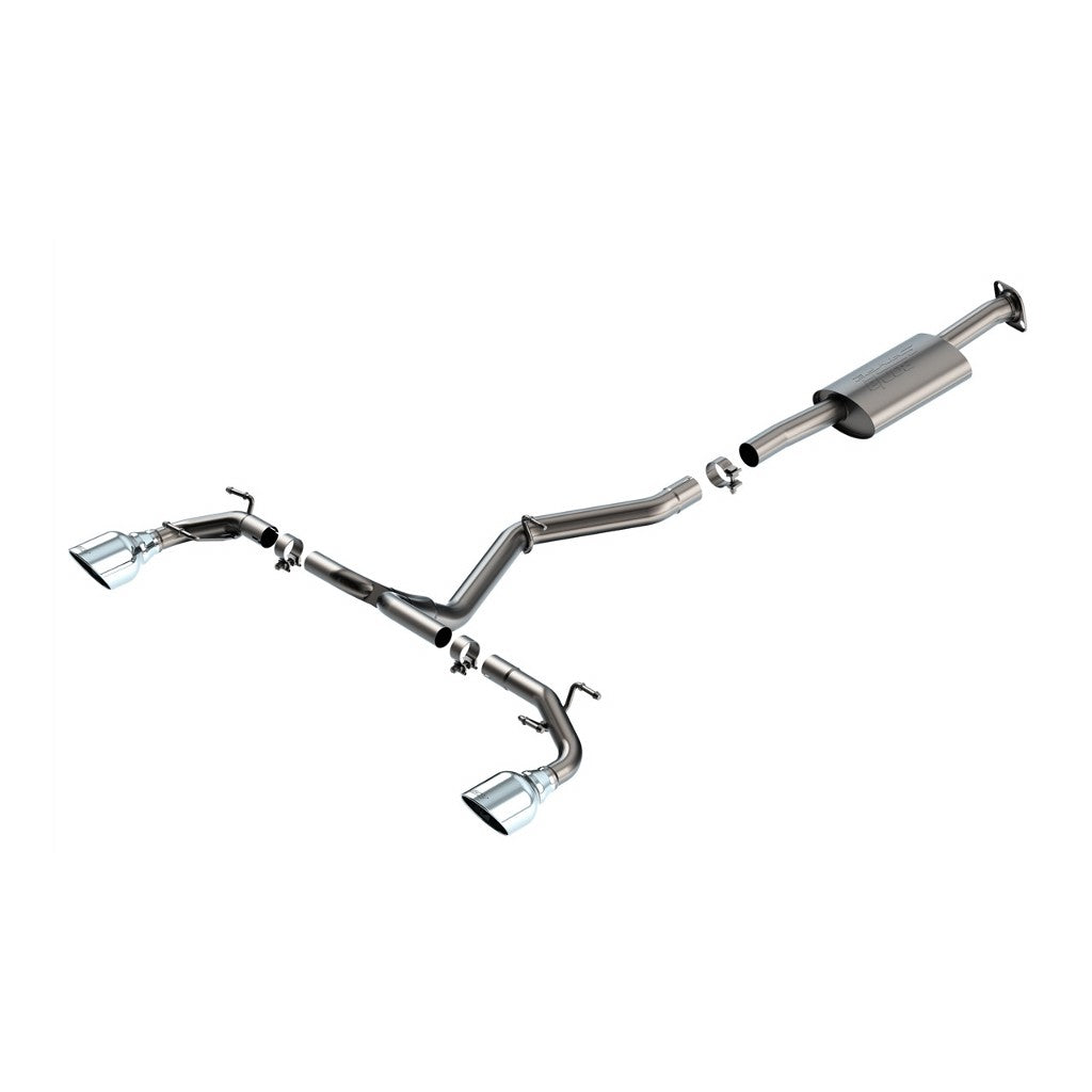 BORLA 140909 Cat-Back Exhaust System S-Type for SUBARU BRZ, TOYOTA GR 86 2022 Photo-0