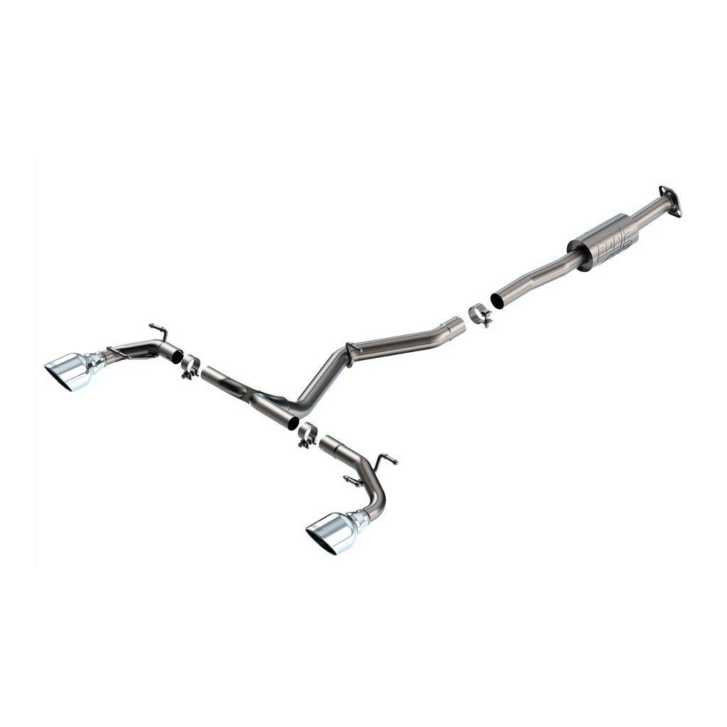 BORLA 140910 Cat-Back Exhaust System ATAK® for SUBARU BRZ, TOYOTA GR 86 2022 Photo-0