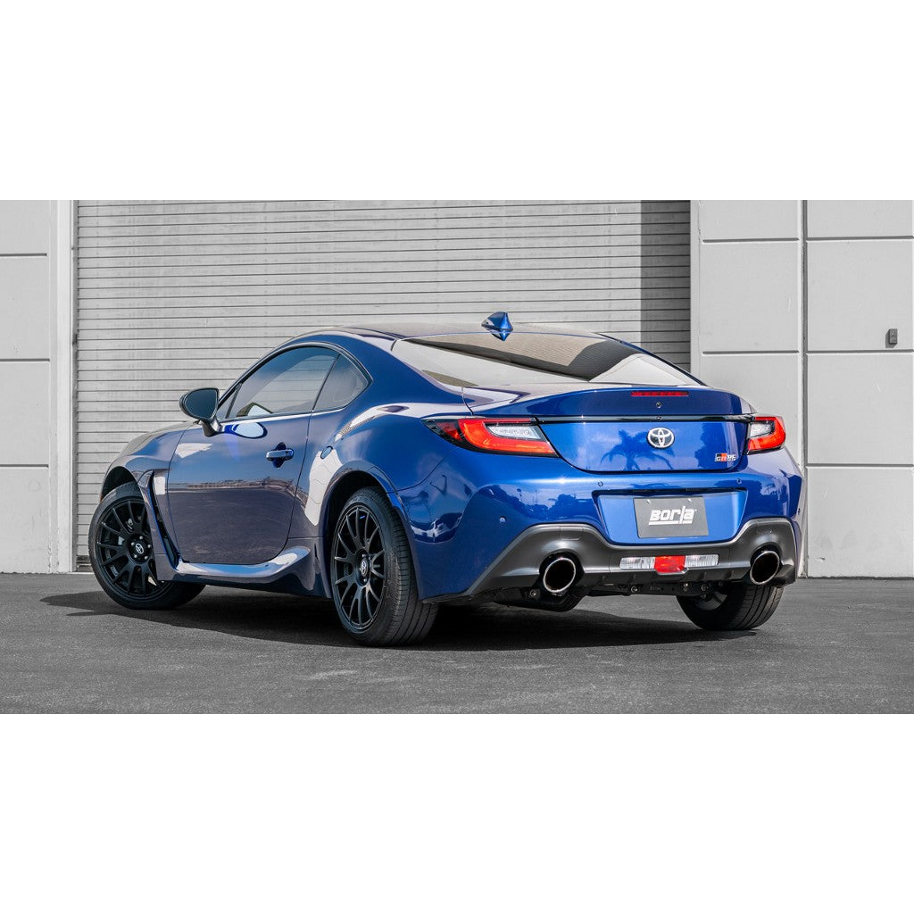 BORLA 140910 Cat-Back Exhaust System ATAK® for SUBARU BRZ, TOYOTA GR 86 2022 Photo-1