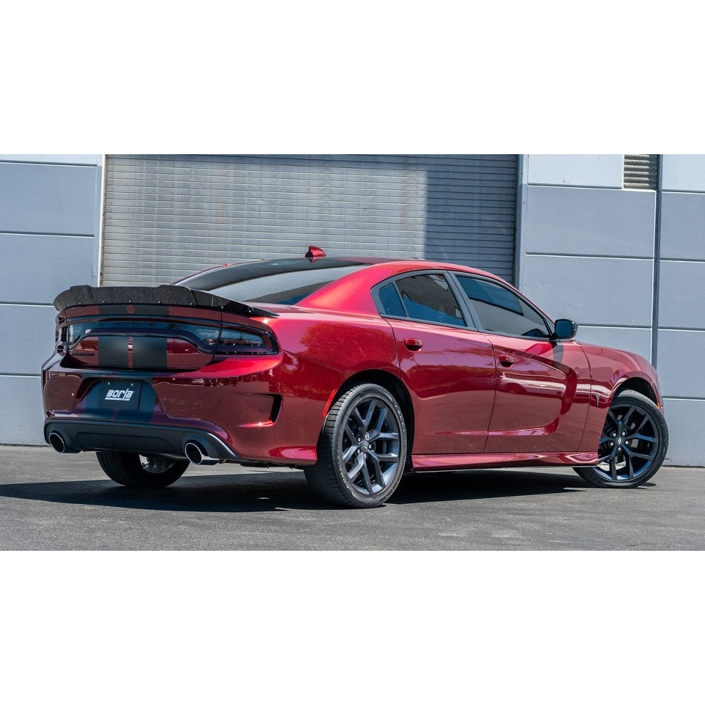 BORLA 140917 Cat-Back Exhaust System S-Type for Dodge Charger R/T 2019-2022 Photo-1