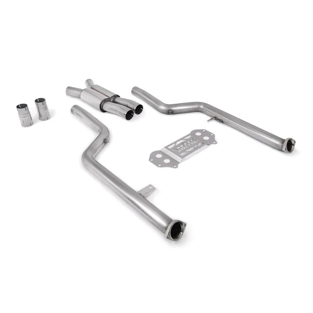 MILLTEK SSXBM1195 Cat-back OPF/GPF Bypass - resonated for BMW M3 G80/G81 (2020 - Present)/ M4 G82 (2020 – Present) Photo-0