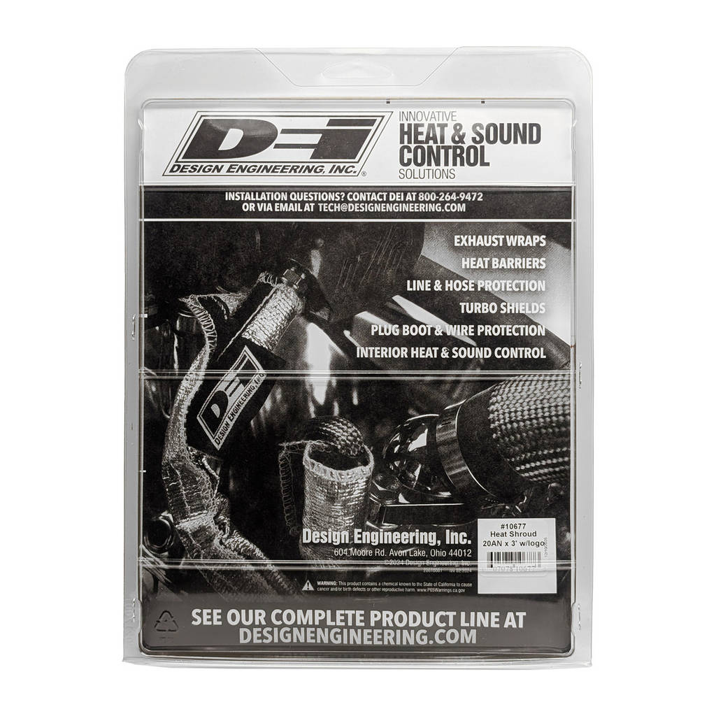 DEI 10677 Heat Shroud 20 AN x 36" Photo-2