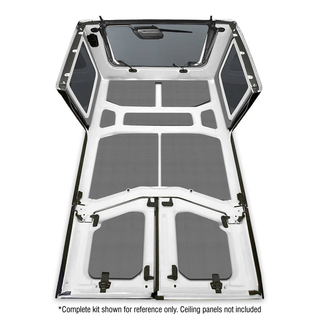 DEI 50174 Gray Original Finish Rear Side Window Only for JEEP Wrangler JL 4-Door Photo-1