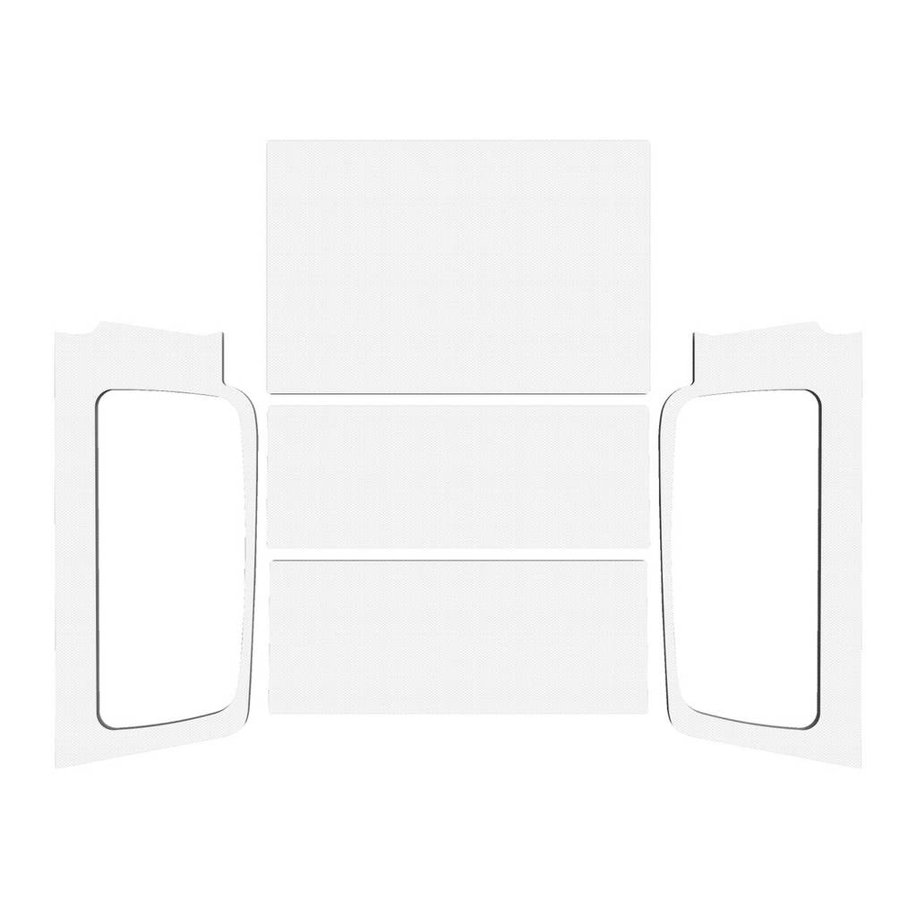 DEI 50602 White Original Finish Complete Kit for JEEP Wrangler LJ 2004-2006 Photo-0