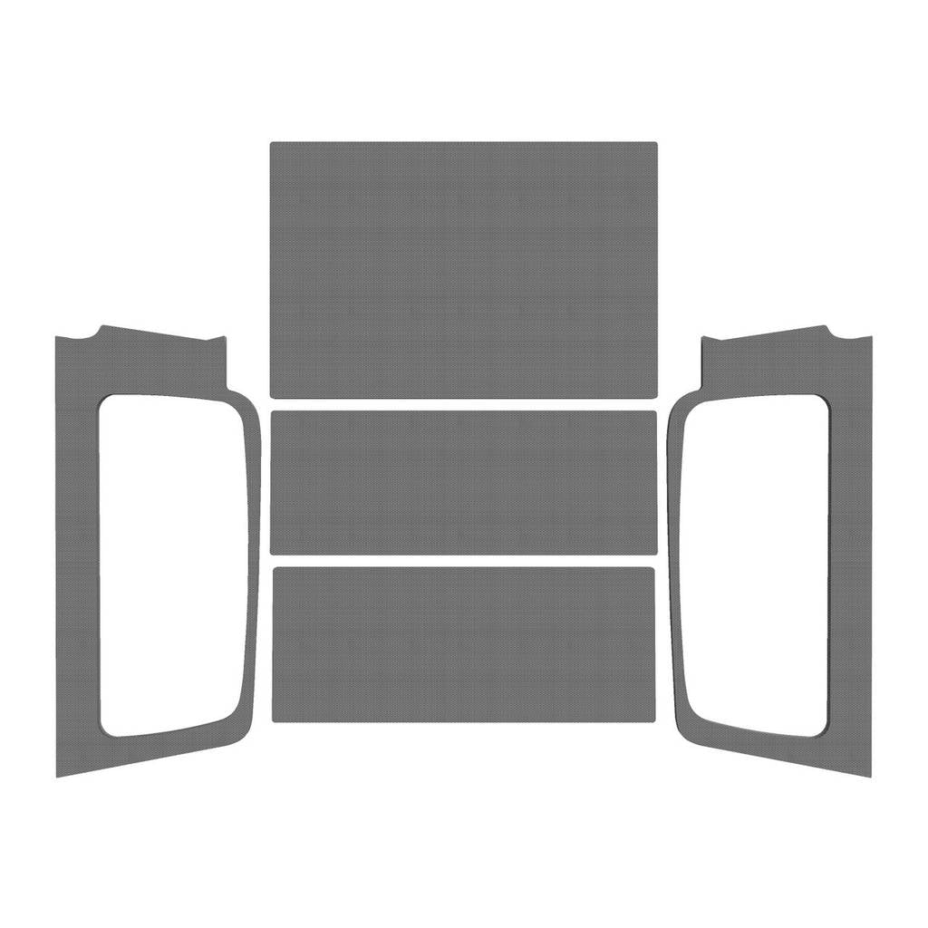 DEI 50603 Gray Original Finish Complete Kit for JEEP Wrangler LJ 2004-2006 Photo-0