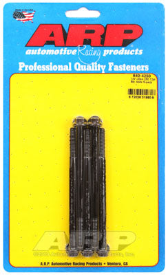 ARP 640-4250 SAE Bolt Kit 1/4-20 x 4.250 12pt black oxide bolts Photo-0