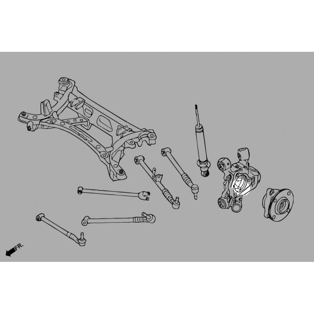 HARDRACE Q1186 Rear knuckle bush - to shocks (pillow ball) 2 psc/set for MAZDA MX-5 Miata ND 2015 Photo-4