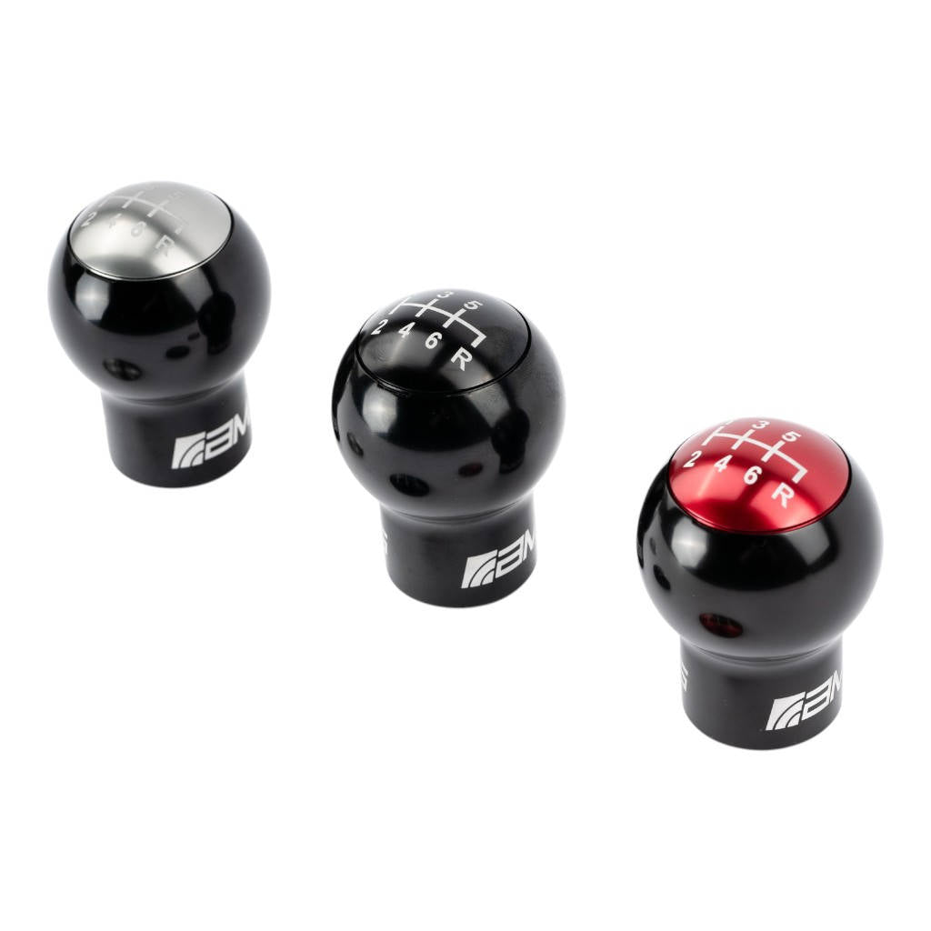AMS AMS.50.06.0002-1 6-Speed Billet Shift Knob (incl. Red, Black, Silver Caps) for SUBARU WRX/STI 2004-2022 Photo-8