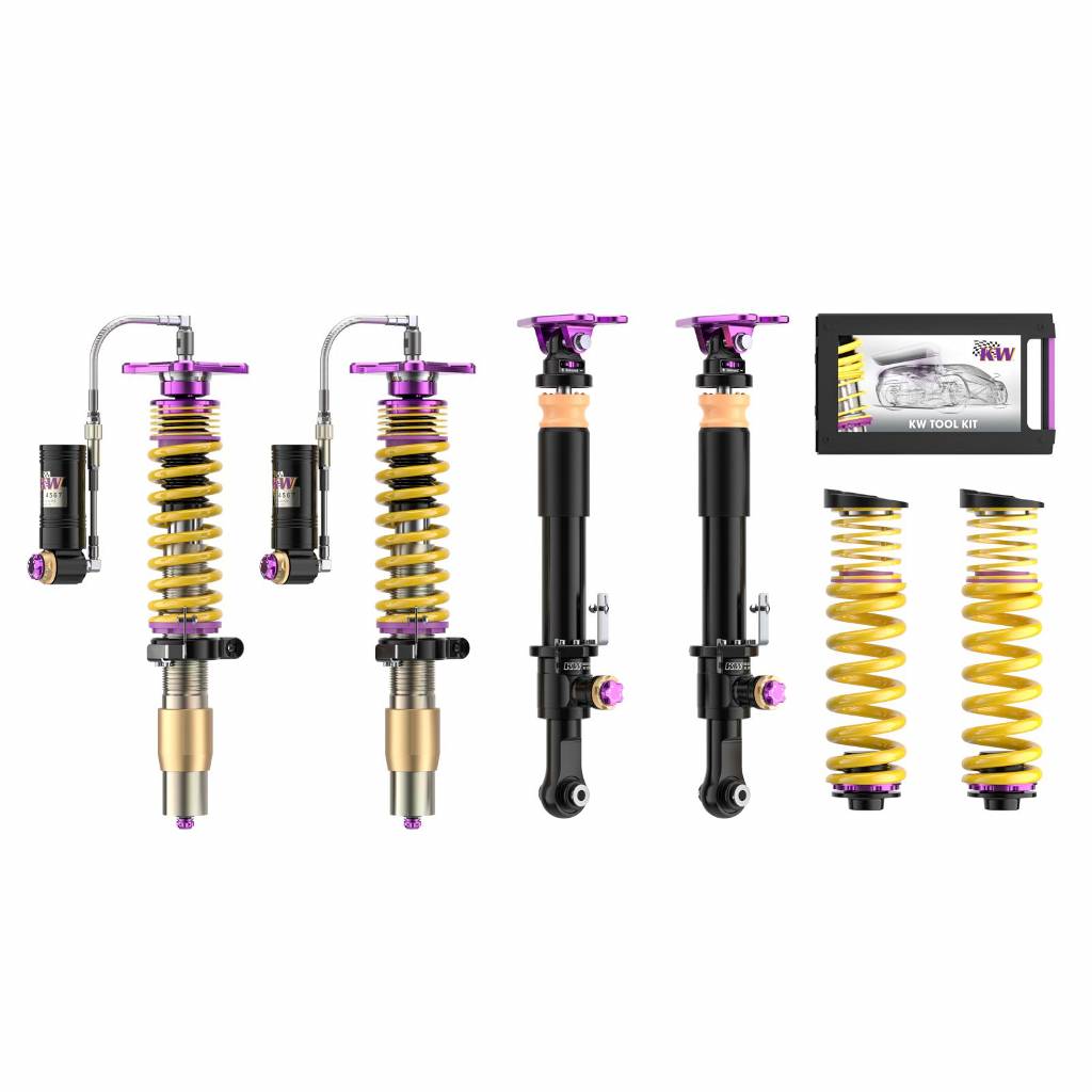 KW 397202EB Suspension Kit V4 Clubsport for BMW M2 (G87) / M3 (G80) / M4 (G82) Photo-0