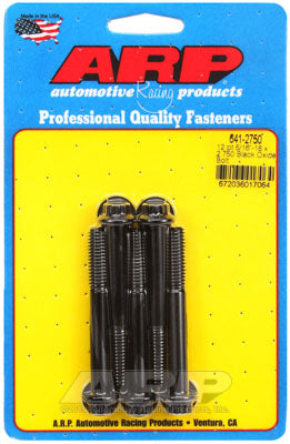 ARP 641-2750 SAE Bolt Kit 5/16-18 x 2.750 12pt black oxide bolts Photo-0