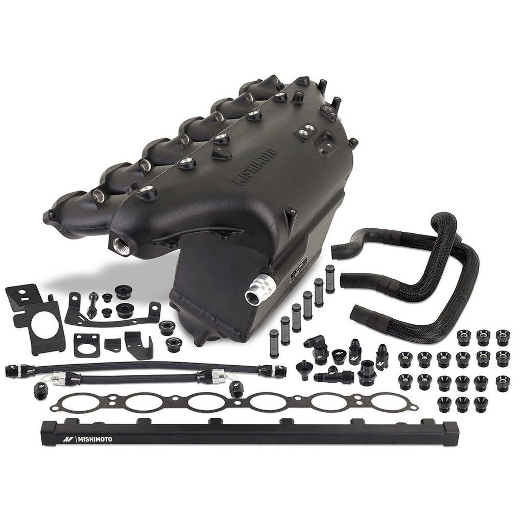 MISHIMOTO MMINT-G80-21BK Performance Intercooler, Black for BMW G80 M3/ M4 2021 Photo-0