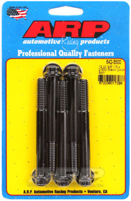 ARP 642-3500 SAE Bolt Kit 3/8-16 x 3.500 12pt black oxide bolts Photo-0