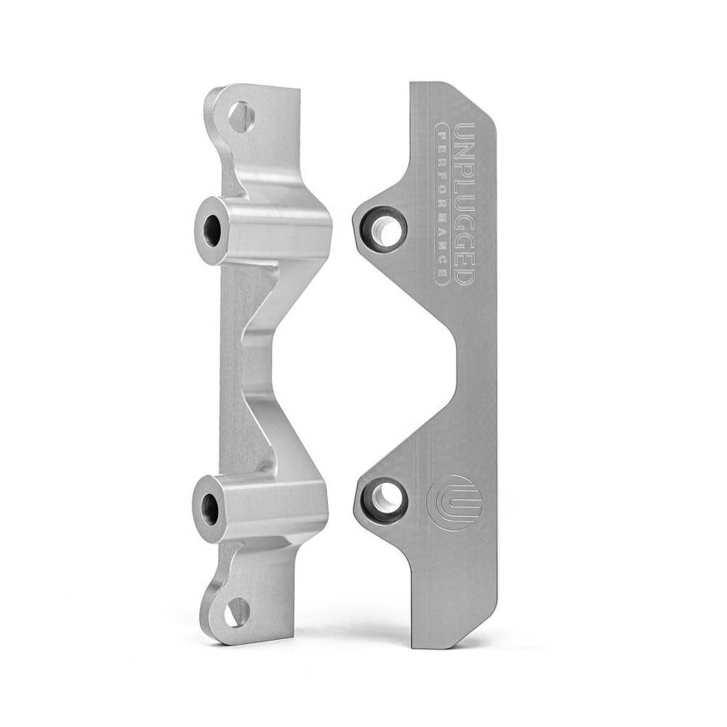 UNPLUGGED PERFORMANCE UP-MX2-350-4.1 Big Brake (front), Street Pads, Carbon Ceramic for TESLA Model X 2021 Photo-3