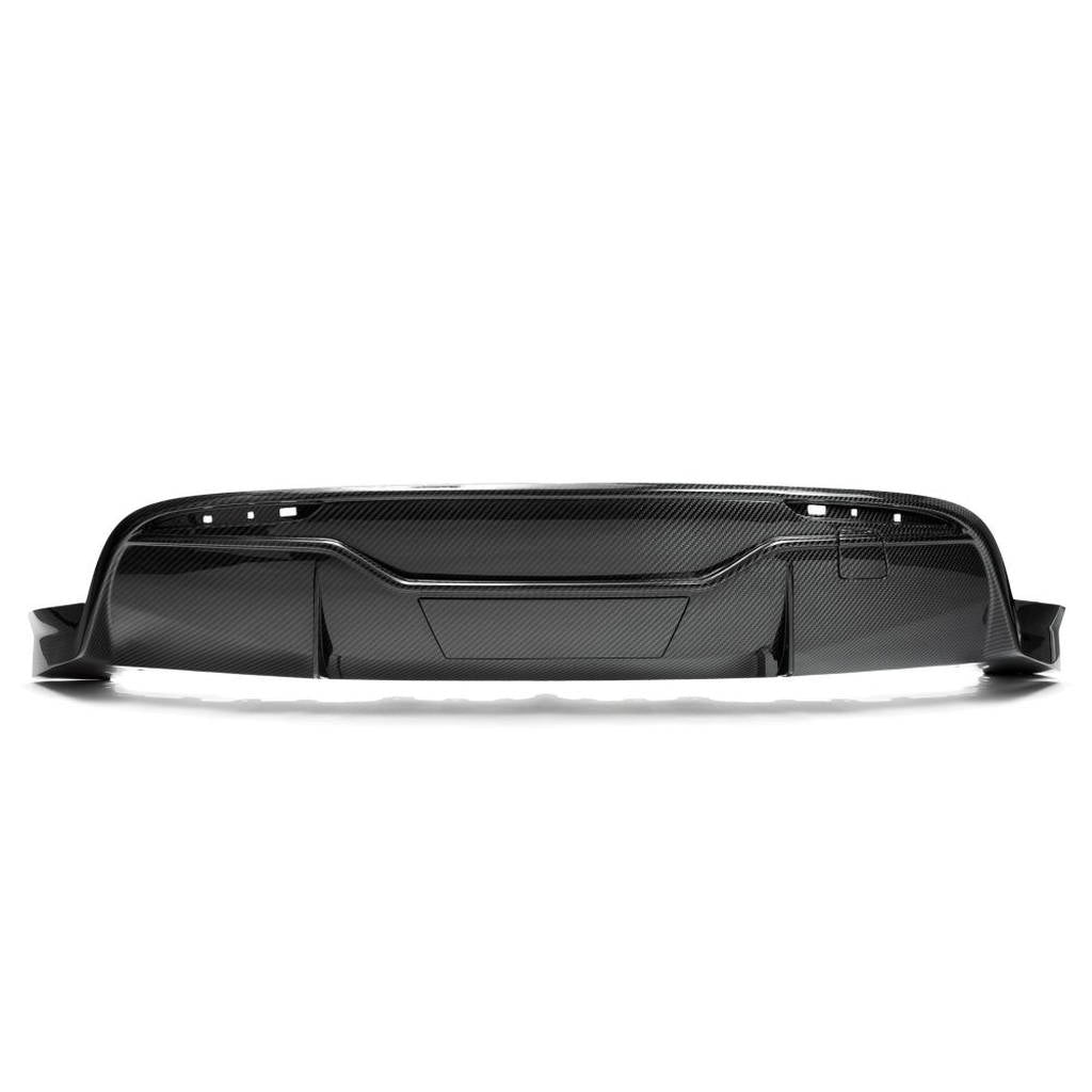 UNPLUGGED PERFORMANCE UP-MY-369-1.1 Ascension Rear Diffuser with Hitch Cover & Tow Hook Cover, Autoclaved Dry Carbon Fiber, Gloss for TESLA Model Y Photo-3