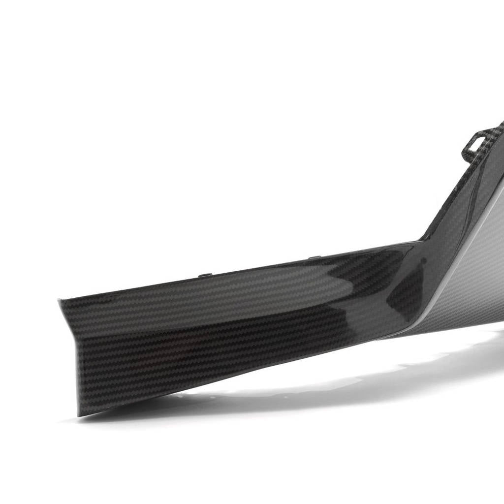 UNPLUGGED PERFORMANCE UP-MY-369-1.1 Ascension Rear Diffuser with Hitch Cover & Tow Hook Cover, Autoclaved Dry Carbon Fiber, Gloss for TESLA Model Y Photo-5
