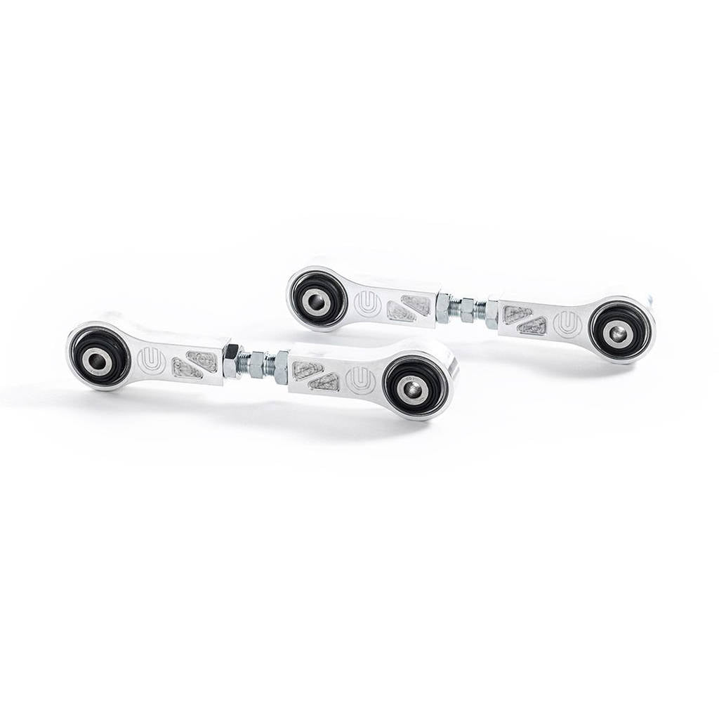 UNPLUGGED PERFORMANCE UP-MSMX1-133-1.1 Billet Adjustable Rear Toe Arm Set for TESLA Model S/ Model X 2012-2020 Photo-2