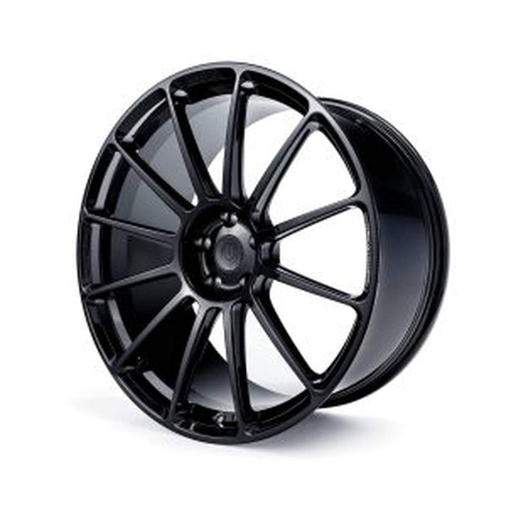 UNPLUGGED PERFORMANCE UP-UP03-1143-037 Single Wheel UP-03, Forged, Race Front, 18x10.9+22 5x114.3, Gloss Black, Centerbore for TESLA Model 3 / Model Y Photo-1