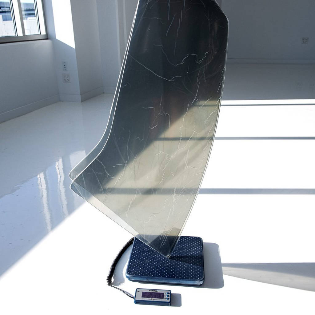 UNPLUGGED PERFORMANCE UP-MS2-122-1.1 Rear Door Window Pair Replacement, Lexan for TESLA Model S 2021 Photo-3