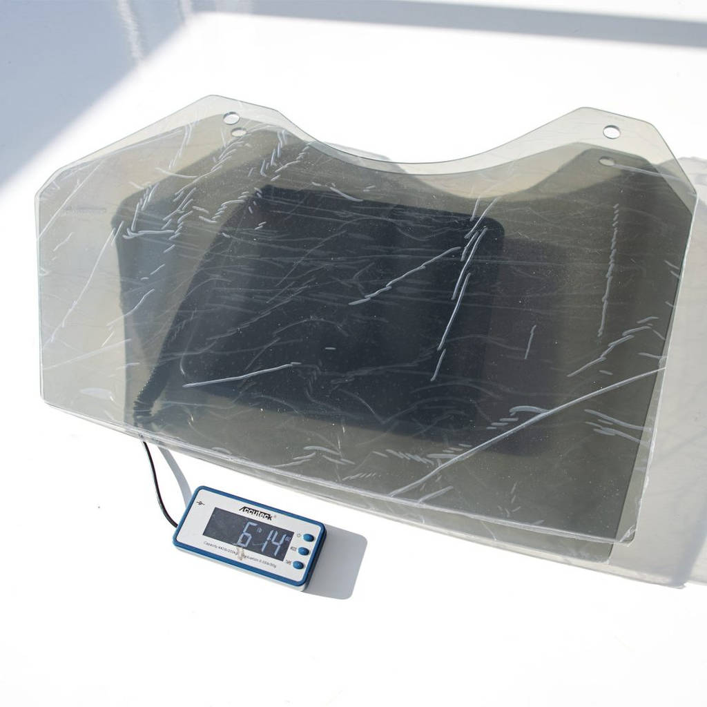 UNPLUGGED PERFORMANCE UP-MS2-122-1.1 Rear Door Window Pair Replacement, Lexan for TESLA Model S 2021 Photo-4