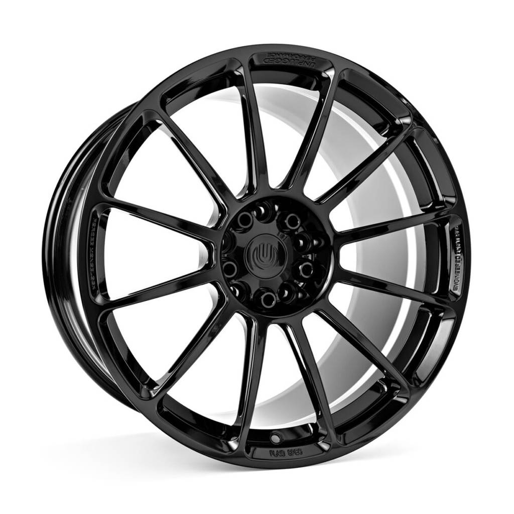 UNPLUGGED PERFORMANCE UP-UP03-DBL-002 Single Wheel UP-03, Forged, 19x11+31 - 5x120 /5x114.3 Double Drill, Satin Black for TESLA Model S 2021 Photo-4