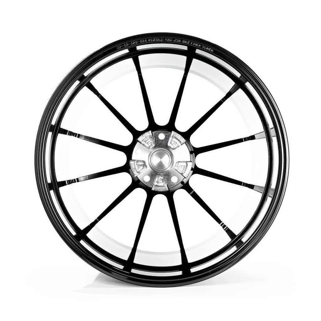 UNPLUGGED PERFORMANCE UP-UP03-120-006 Single Wheel UP-03, 21x10.5+35 - 5x120, Plaid Spec, Satin Titanium for TESLA Model S2 / Model X2 Photo-1