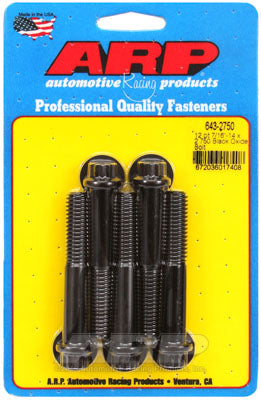 ARP 643-2750 SAE Bolt Kit 7/16-14 x 2.750 12pt black oxide bolts Photo-0