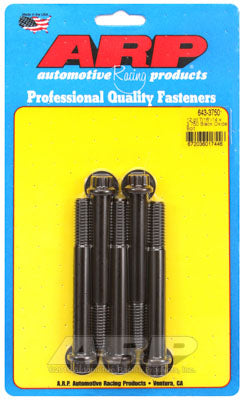 ARP 643-3750 SAE Bolt Kit 7/16-14 x 3.750 12pt black oxide bolts Photo-0