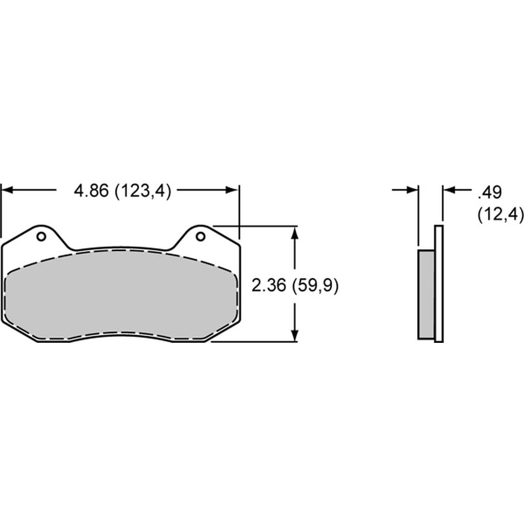 WILWOOD 150-20-6712K Racing Brake Pads BP-20 Photo-1