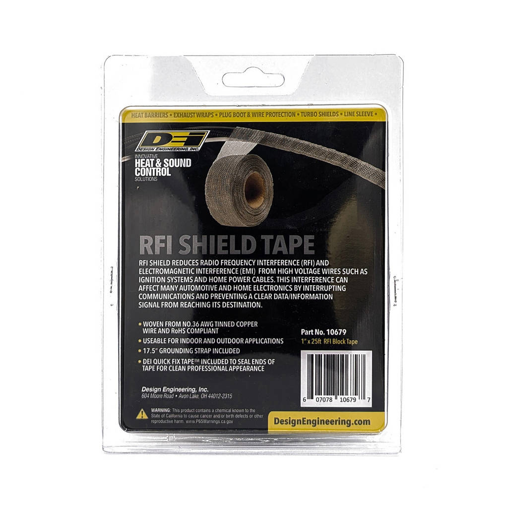 DEI 10679 RFI Shield Tape 1" x 25' Roll Photo-2