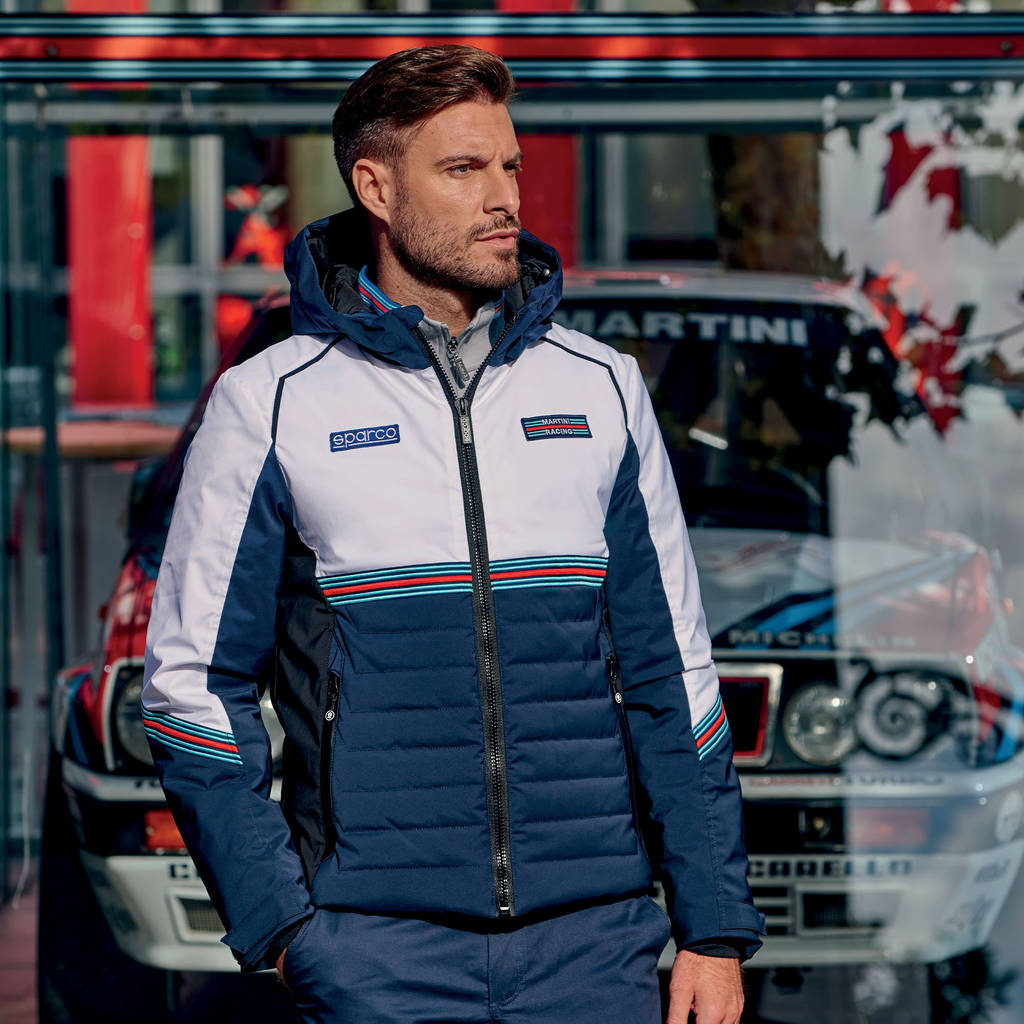 SPARCO 01361MRBMBI0XS Teamwear winter jacket MARTINI RACING navy blue/white XS Photo-2