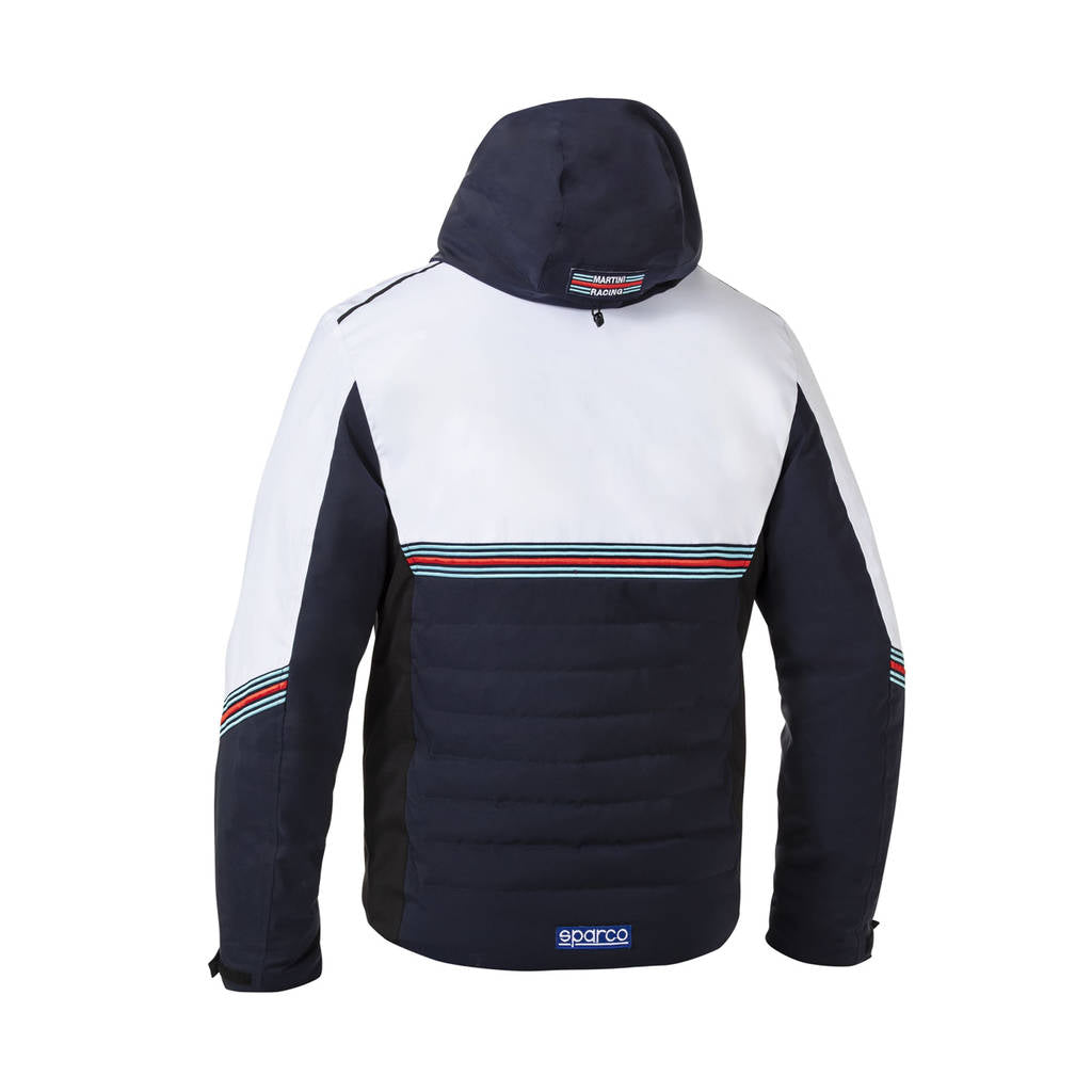SPARCO 01361MRBMBI3L Teamwear winter jacket MARTINI RACING navy blue/white L Photo-3