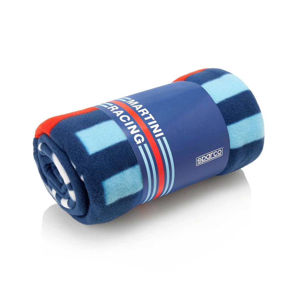 SPARCO 099147MR Fleece plaid MARTINI RACING 150x130 cm Photo-0
