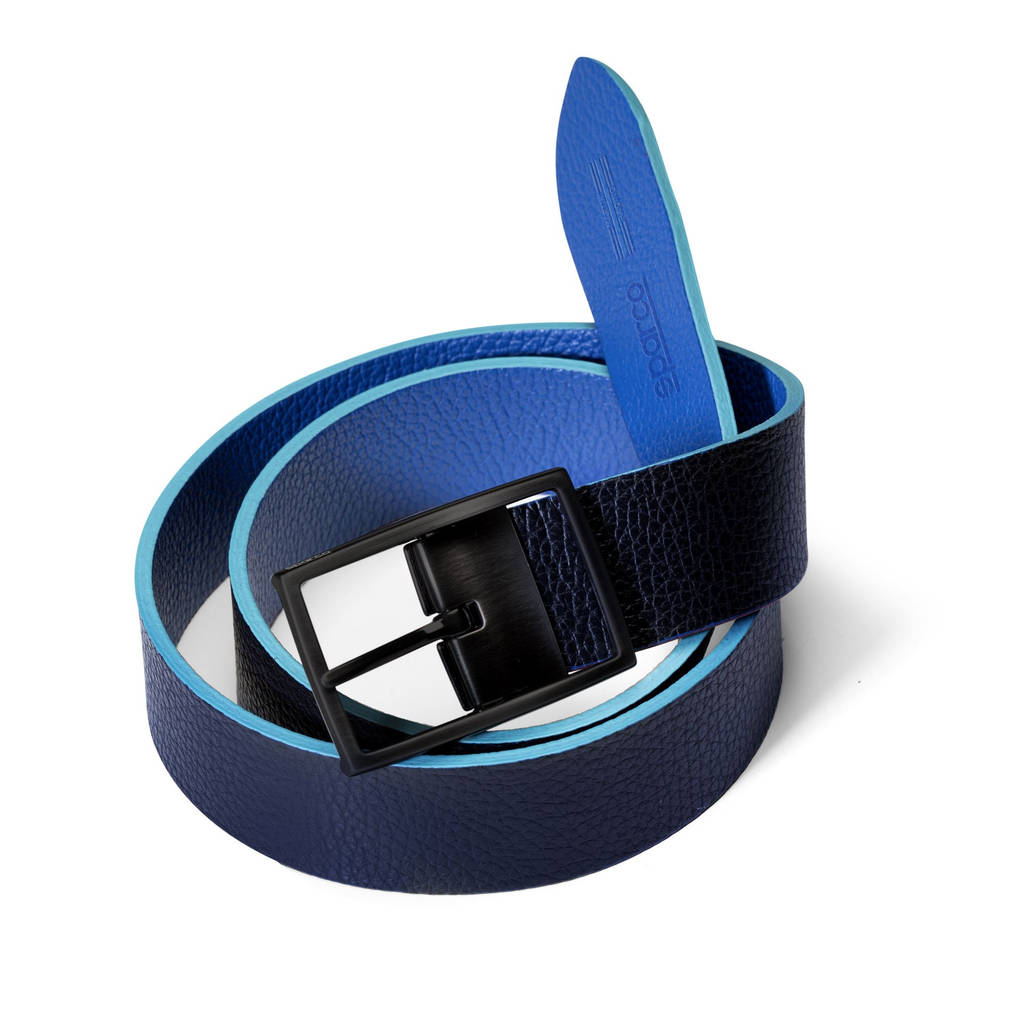 SPARCO 099149MRN2 Leather belt double face MARTINI RACING 105 cm Photo-0